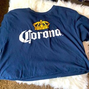 Corona cropped t-shirt